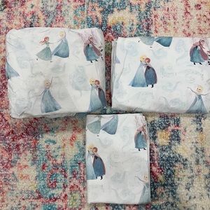 Pottery Barn FULL Frozen Sheet Set